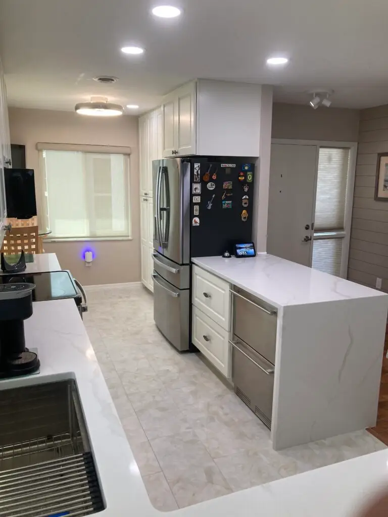 Kitchen Remodel with Quartz Countertops in Bradenton — increase storage
